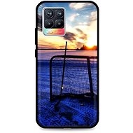TopQ Realme 8 silicone Hockey Sunset 61415 - Phone Cover