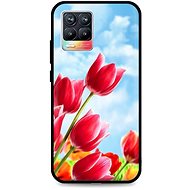 TopQ Realme 8 silicone Tulips 61388 - Phone Cover