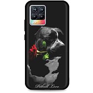 TopQ Realme 8 silicone Pitbull Love 61380 - Phone Cover
