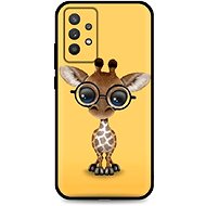 TopQ Samsung A32 silicone Cute Giraffe 59337 - Phone Cover