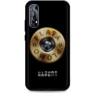 TopQ Realme 7 silicone Plata O Plomo 61992 - Phone Cover