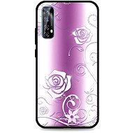 TopQ Realme 7 silicone Abstract Roses 61981 - Phone Cover