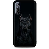 TopQ Realme 7 silicone Dark Pitbull 61979 - Phone Cover
