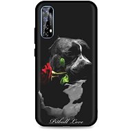 TopQ Realme 7 silicone Pitbull Love 61976 - Phone Cover