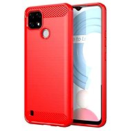 TopQ Realme C21 silicone red 61720 - Phone Cover