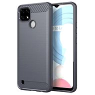 TopQ Realme C21 silicone grey 61718 - Phone Cover