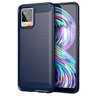 TopQ Realme 8 silicone blue 61455 - Phone Cover