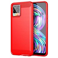 TopQ Realme 8 silicone red 61454 - Phone Cover