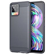 TopQ Realme 8 silicone grey 61453 - Phone Cover
