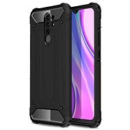 TopQ Xiaomi Redmi 9 Panzer black 52718 - Phone Cover