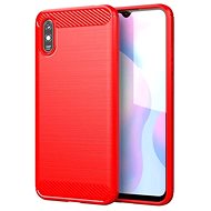TopQ Xiaomi Redmi 9A silicone red 52137 - Phone Cover
