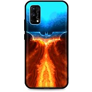 TopQ Realme 7 Pro Silicone Fiery Batman 62149 - Phone Cover