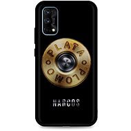 TopQ Realme 7 Pro silicone Plata O Plomo 62146 - Phone Cover