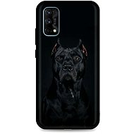 TopQ Realme 7 Pro Silicone Dark Pitbull 62133 - Phone Cover
