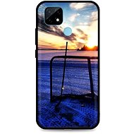 TopQ Realme C21 silicone Hockey Sunset 61700 - Phone Cover