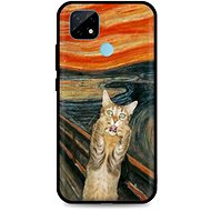 TopQ Realme C21 silicone Scared Cat 61693 - Phone Cover