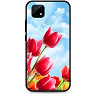 TopQ Realme C21 silicone Tulips 61689 - Phone Cover