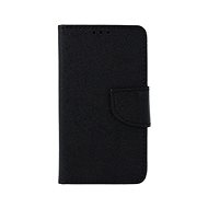 TopQ iPhone 12 booklet black 51897 - Phone Case