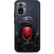 TopQ Xiaomi Redmi Note 10S silicone Monkey Gangster 62324 - Phone Cover