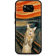 TopQ Xiaomi Poco X3 Pro silicone Scared Cat 62332 - Phone Cover