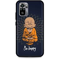 TopQ Xiaomi Redmi Note 10S silicone Be Happy 62383 - Phone Cover