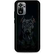 TopQ Xiaomi Redmi Note 10S silicone Dark Pitbull 62359 - Phone Cover