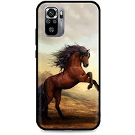 TopQ Xiaomi Redmi Note 10S silicone Brown Horse 62358 - Phone Cover