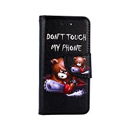 TopQ iPhone SE 2020 book Don't Touch Bear 49755 - Phone Case