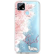 TopQ Realme 7i Silicone Blooming Deer 62460 - Phone Cover