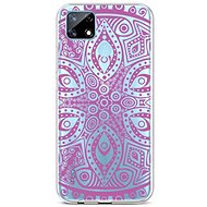 TopQ Realme 7i silicone Violet Mandala 62503 - Phone Cover