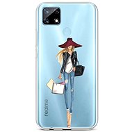 TopQ Realme 7i Silicone Lady 2 62502 - Phone Cover