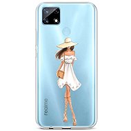 TopQ Realme 7i Silicone Lady 5 62500 - Phone Cover