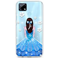 TopQ Realme 7i silicone Blue Princess 62499 - Phone Cover
