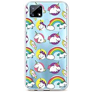 TopQ Realme 7i silicone Chunky Unicorns 62535 - Phone Cover