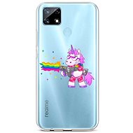TopQ Realme 7i Silicone Rainbow Gun 62518 - Phone Cover