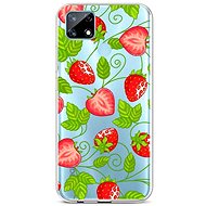 TopQ Realme 7i Silicone Strawberries 62511 - Phone Cover