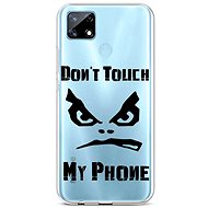 TopQ Realme 7i silicone Don't Touch transparent 62510 - Phone Cover