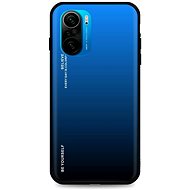 TopQ LUXURY Xiaomi Poco F3 solid rainbow blue 62649 - Phone Cover