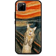 TopQ Realme C11 silicone Scared Cat 62630 - Phone Cover