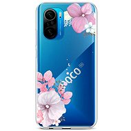 TopQ Xiaomi Poco F3 silicone Violet Blossom 62827 - Phone Cover