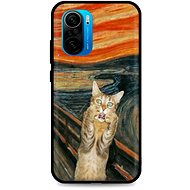 TopQ Xiaomi Poco F3 silicone Scared Cat 62796 - Phone Cover