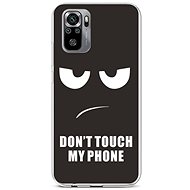 TopQ Xiaomi Redmi Note 10S silicone Don´t Touch 62783 - Phone Cover