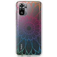 TopQ Xiaomi Redmi Note 10S silicone Rainbow Mandala 62761 - Phone Cover