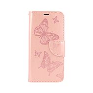 TopQ iPhone 12 mini book Butterfly pink bright 62557 - Phone Case