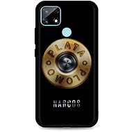 TopQ Realme 7i silicone Plata O Plomo 62895 - Phone Cover