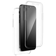 Forcell Xiaomi Redmi Note 9 fixed 360° front + rear transparent 51331 - Phone Cover