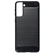 Forcell TopQ Samsung S21 Plus silicone black 63061 - Phone Cover