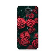 TopQ Xiaomi Redmi Note 9 silicone Red rosettes 58954 - Phone Cover