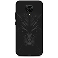 TopQ LUXURY Xiaomi Redmi Note 9 Pro solid Black wolf 52588 - Phone Cover