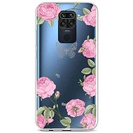 TopQ Xiaomi Redmi Note 9 silicone Peonies 52417 - Phone Cover